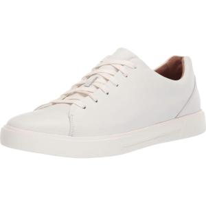 imageClarks Mens LowTop SneakersWhite Leather