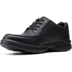 imageClarks Mens Bradley Vibe OxfordBlack Tumbled Leather