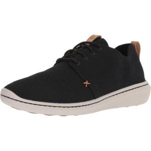 imageClarks Mens Step Urban Mix SneakerBlack Textile Knit