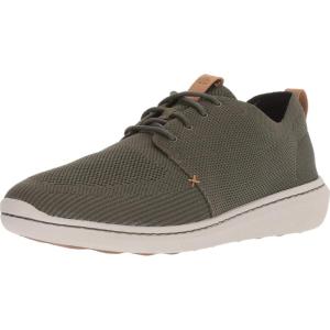 imageClarks Mens Step Urban Mix SneakerKhaki Textile Knit