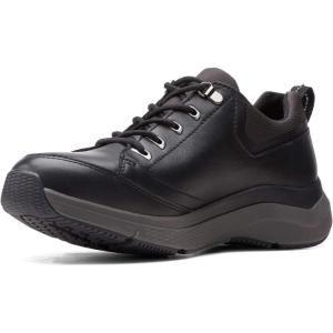 imageClarks Mens Wave 20 Vibe OxfordBlack Leather
