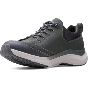 imageClarks Mens Wave 20 Vibe OxfordDark Grey Nubuck