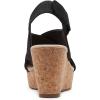 imageClarks Womens Annadel Eirwyn Wedge SandalBlack Black Sde Black Sde