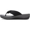imageClarks Womens Arla Glison Flip FlopBlack Fabric