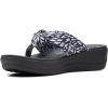 imageClarks Womens Arla Glison Flip FlopBlkWhite