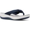imageClarks Womens Arla Glison Flip FlopBlue Fabric