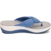 imageClarks Womens Arla Glison Flip FlopBlue Splash