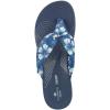 imageClarks Womens Arla Glison Flip FlopBlue Textile WMulti Flowers
