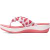 imageClarks Womens Arla Glison Flip FlopBlush Textile