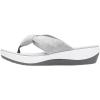 imageClarks Womens Arla Glison Flip FlopGrey Fabric
