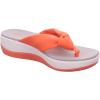 imageClarks Womens Arla Glison Flip FlopOrange Coral