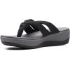 imageClarks Womens Arla Kaylie FlipFlop SandalsBlack
