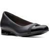 imageClarks Womens Ashland Bubble SlipOn LoaferBlack LeatherSynthetic
