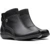 imageClarks Womens Ashland Mabel Ankle BootBlack Tumbled