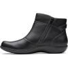 imageClarks Womens Ashland Mabel Ankle BootBlack Tumbled