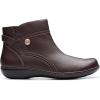 imageClarks Womens Ashland Mabel Ankle BootDark Brown Tumbled