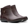 imageClarks Womens Ashland Mabel Ankle BootDark Brown Tumbled