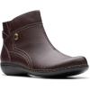 imageClarks Womens Ashland Mabel Ankle BootDark Brown Tumbled
