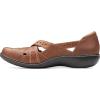 imageClarks Womens Ashland Spin QSlipOn LoaferDark Tan Leather