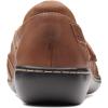 imageClarks Womens Ashland Spin QSlipOn LoaferDark Tan Leather