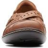 imageClarks Womens Ashland Spin QSlipOn LoaferDark Tan Leather
