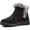 imageClarks Womens Breeze Fur Ankle BootBlack
