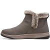 imageClarks Womens Breeze Fur Ankle BootDark Olive Textile