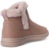 imageClarks Womens Breeze Fur Ankle BootMauve Combi
