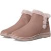 imageClarks Womens Breeze Fur Ankle BootMauve Combi