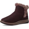 imageClarks Womens Breeze Fur Ankle BootMerlot