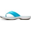 imageClarks Womens Breeze Sea FlipFlopAqua Synthetic