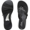 imageClarks Womens Breeze Sea FlipFlopBlack Synthetic