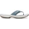 imageClarks Womens Breeze Sea FlipFlopBlue Grey