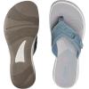 imageClarks Womens Breeze Sea FlipFlopBlue Grey