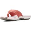 imageClarks Womens Breeze Sea FlipFlopBright Coral Synthetic