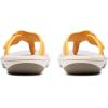 imageClarks Womens Breeze Sea FlipFlopBurnt Yellow Synthetic