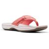imageClarks Womens Breeze Sea FlipFlopCoral Synthetic