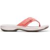 imageClarks Womens Breeze Sea FlipFlopCoral Synthetic