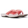 imageClarks Womens Breeze Sea FlipFlopCoral Synthetic