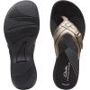 imageClarks Womens Breeze Sea FlipFlopGoldBlack