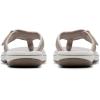 imageClarks Womens Breeze Sea FlipFlopLight Taupe Synthetic