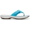 imageClarks Womens Breeze Sea FlipFlopLight Turquoise Synthetic