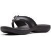imageClarks Womens Breeze Sea FlipFlopLimited Edition Black Black