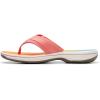 imageClarks Womens Breeze Sea FlipFlopMulticolor Synthetic