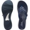 imageClarks Womens Breeze Sea FlipFlopNavy Synthetic