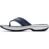 imageClarks Womens Breeze Sea FlipFlopNavy Synthetic