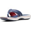 imageClarks Womens Breeze Sea FlipFlopNavyRed Synthetic