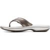 imageClarks Womens Breeze Sea FlipFlopPewter Synthetic