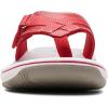 imageClarks Womens Breeze Sea FlipFlopRed Synthetic