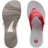 imageClarks Womens Breeze Sea FlipFlopRed Synthetic